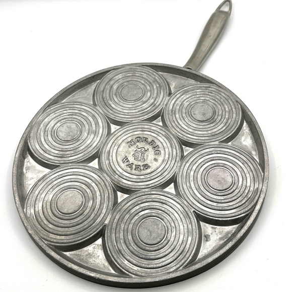 Nordic Ware Waffle -Dollar Size Waffle Pan, stove top pan. - Picture 4 of 9